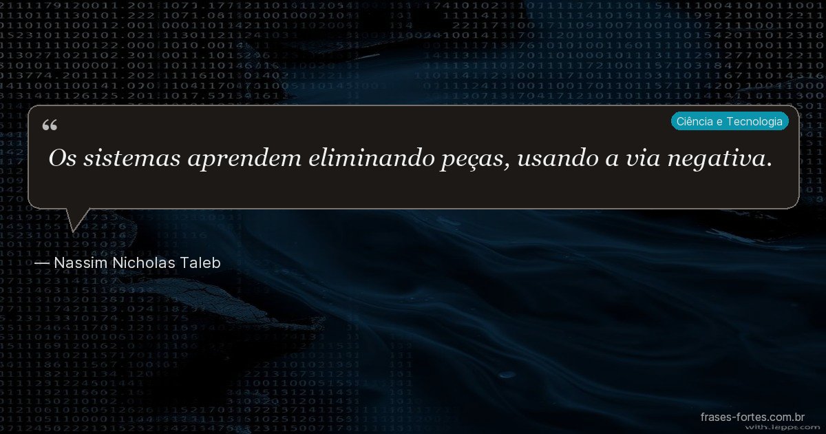 Frase de Nassim Nicholas Taleb