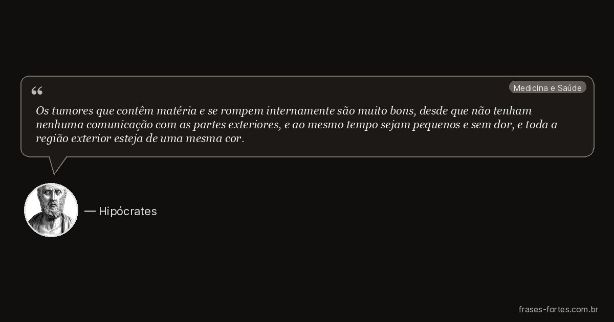 Frase de Hipócrates