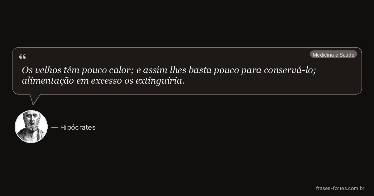 Frase de Hipócrates