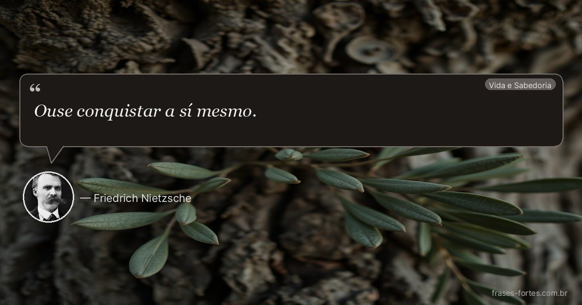 Frase de Friedrich Nietzsche