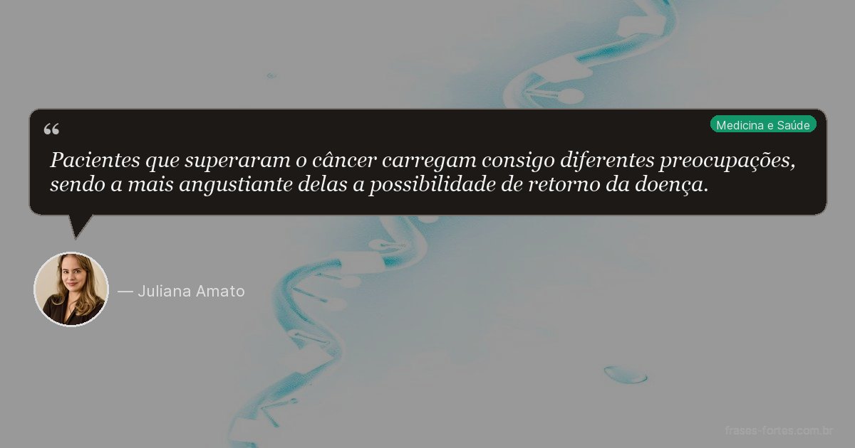 Frase de Juliana Amato