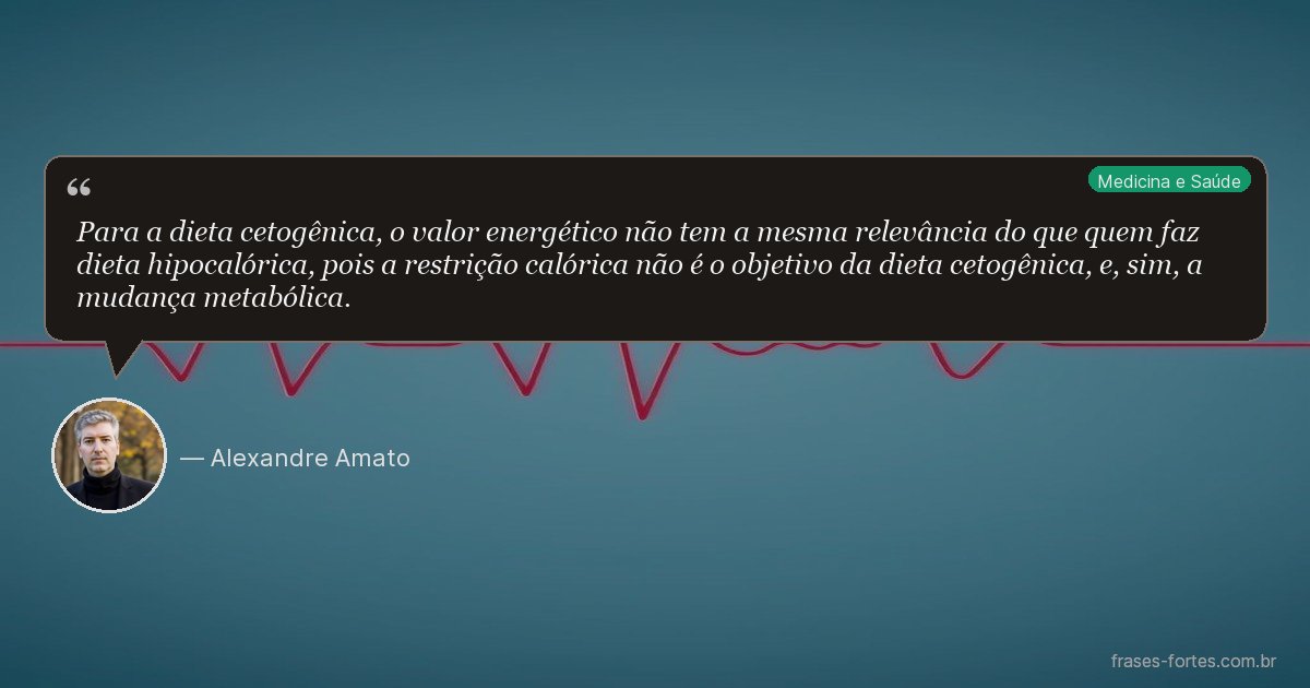 Frase de Alexandre Amato