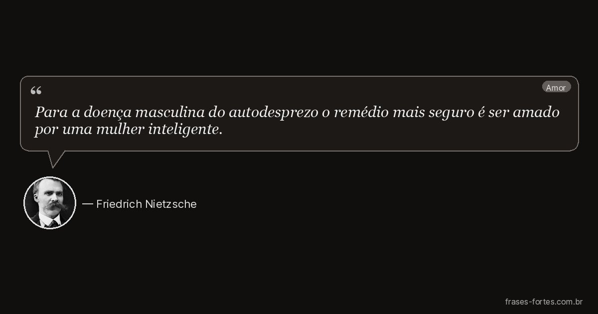 Frase de Friedrich Nietzsche