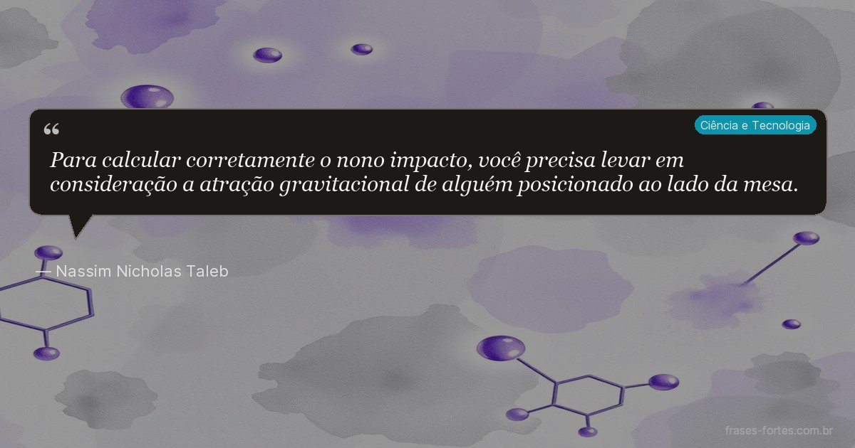 Frase de Nassim Nicholas Taleb