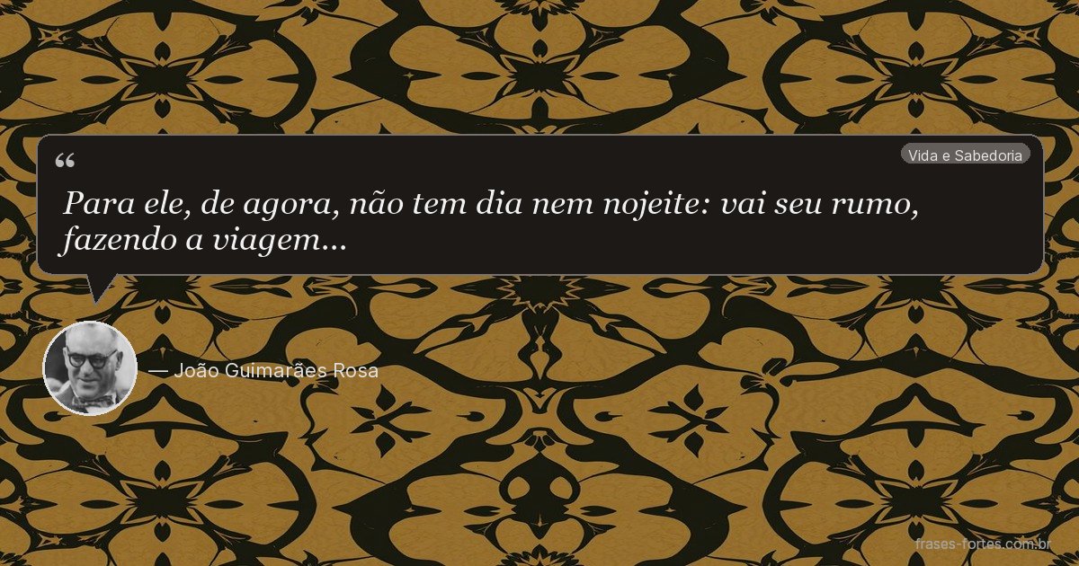 Frase de João Guimarães Rosa