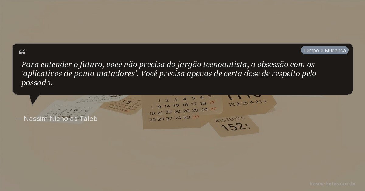 Frase de Nassim Nicholas Taleb