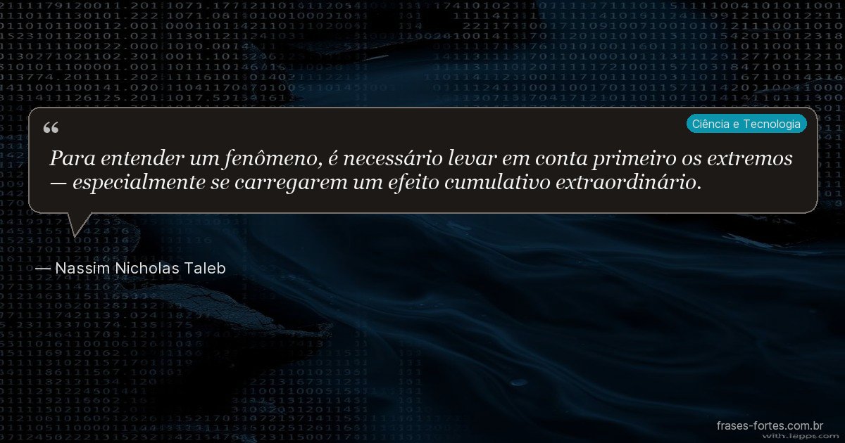Frase de Nassim Nicholas Taleb