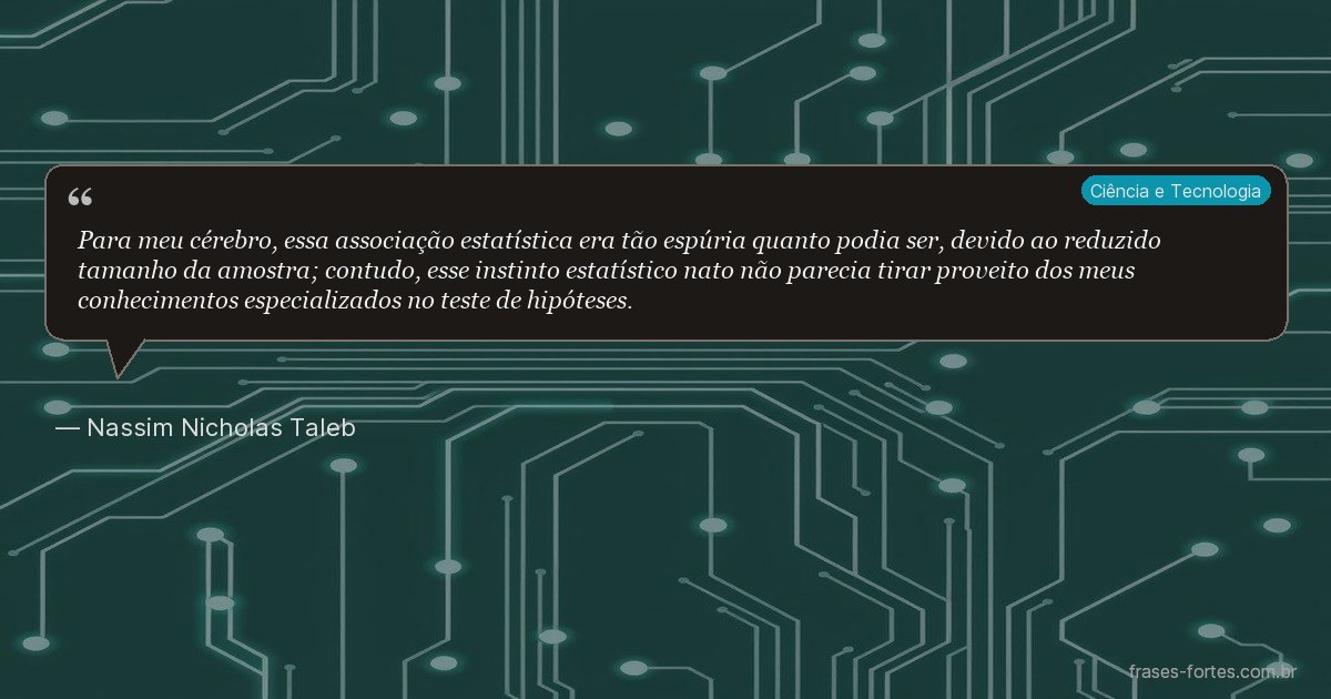 Frase de Nassim Nicholas Taleb