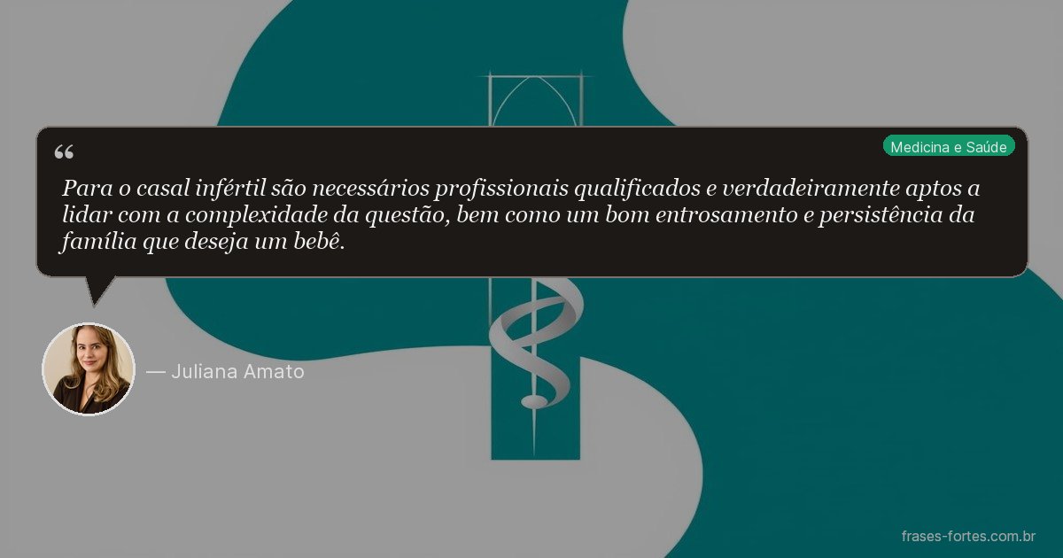 Frase de Juliana Amato