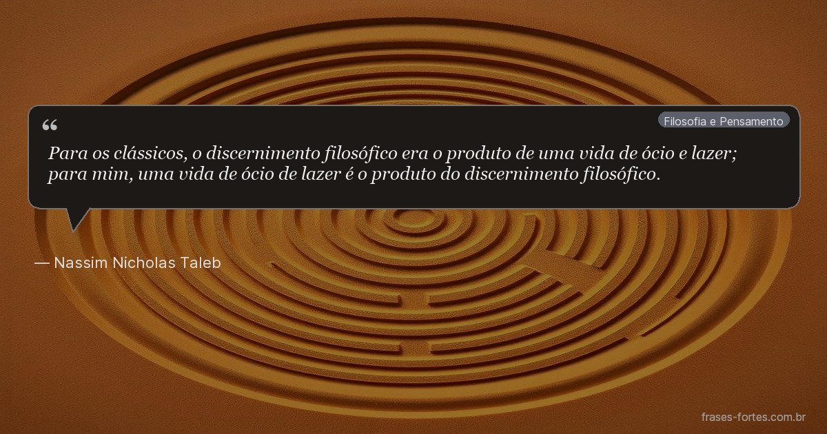 Frase de Nassim Nicholas Taleb