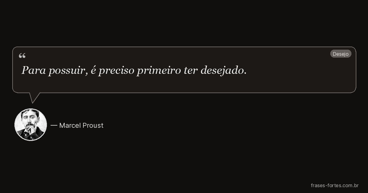 Frase de Marcel Proust