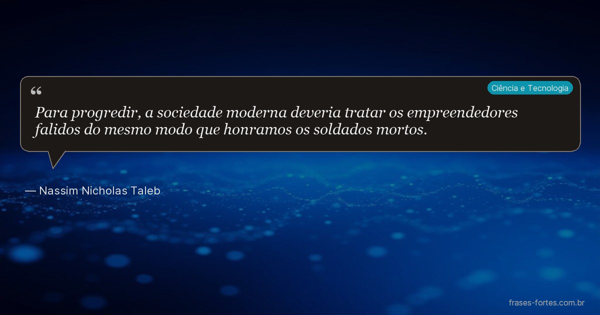 Frase de Nassim Nicholas Taleb