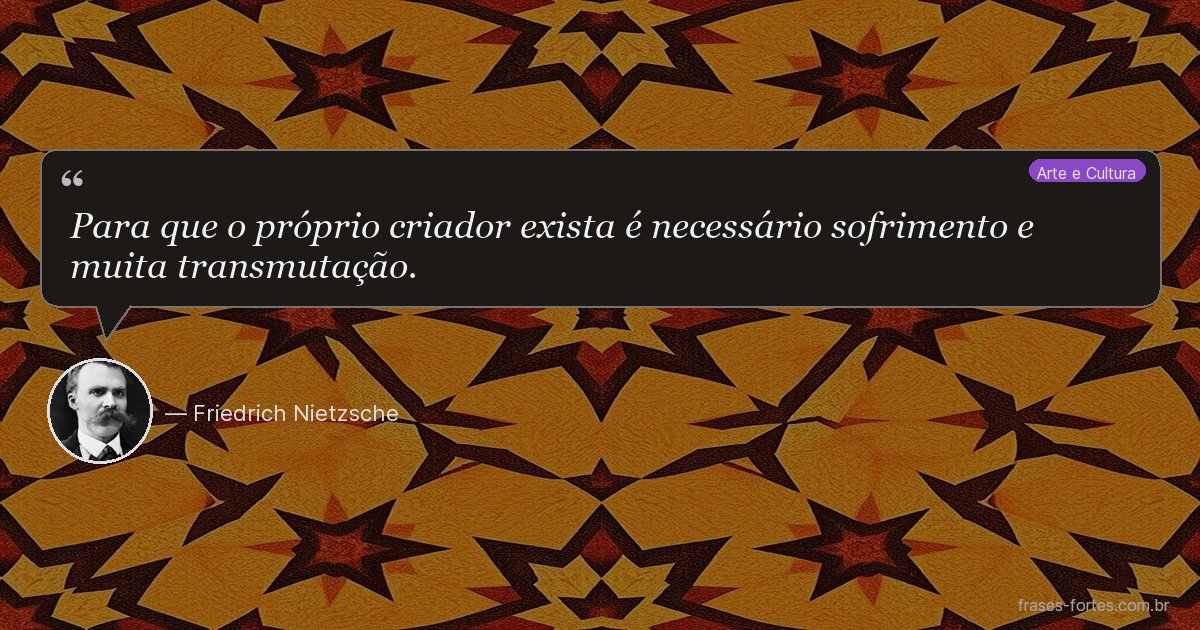 Frase de Friedrich Nietzsche