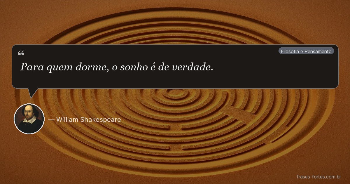 Frase de William Shakespeare