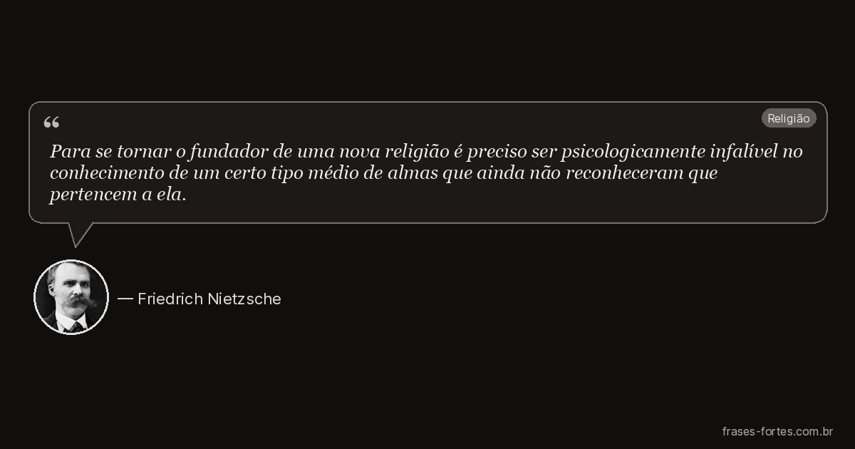 Frase de Friedrich Nietzsche
