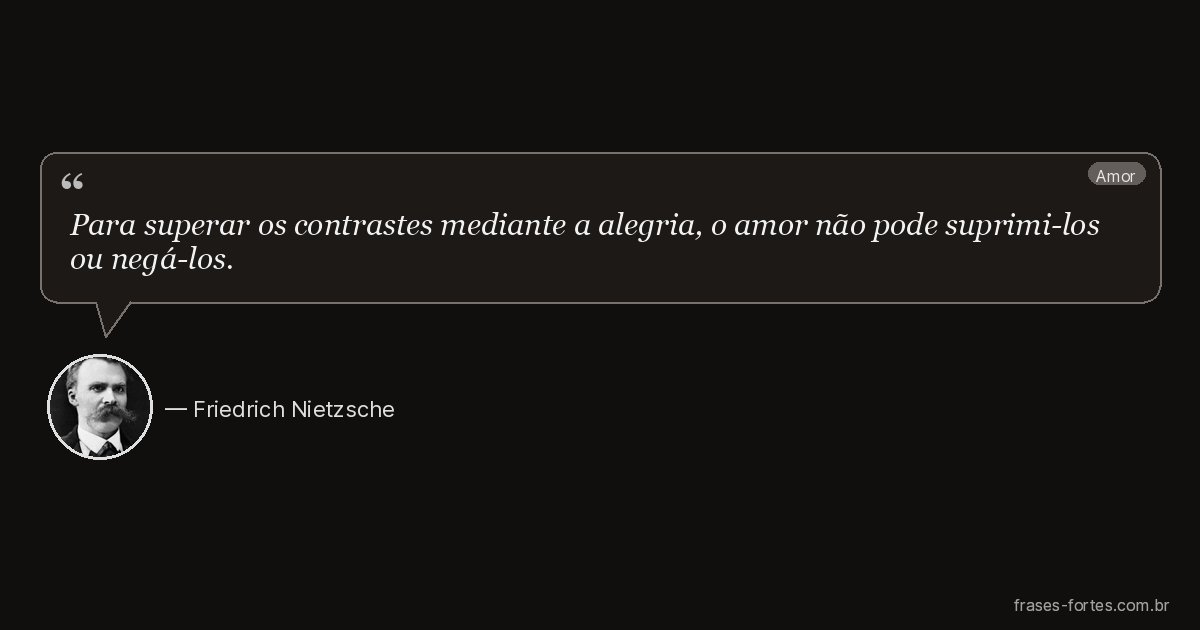 Frase de Friedrich Nietzsche