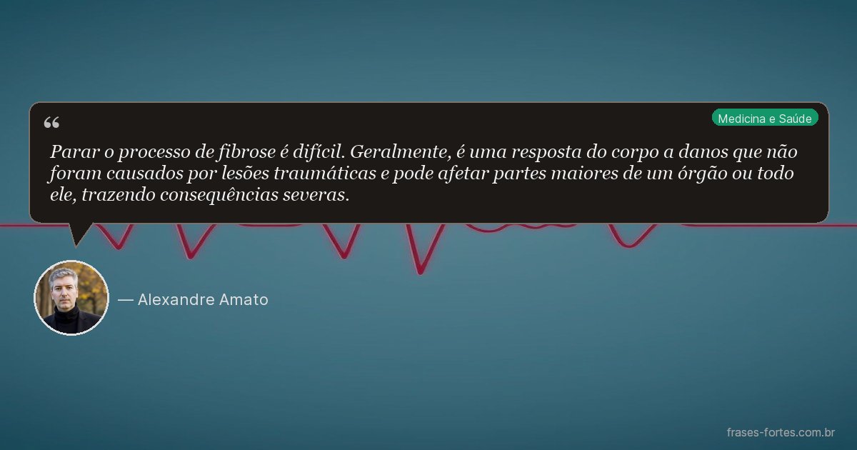Frase de Alexandre Amato