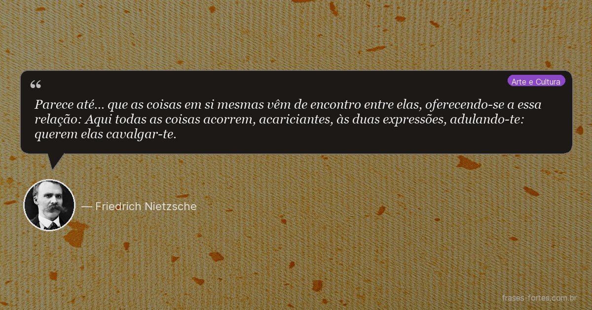 Frase de Friedrich Nietzsche