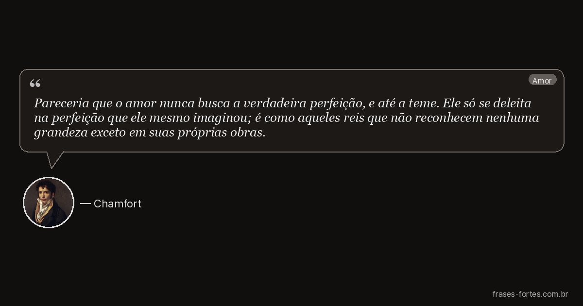 Frase de Chamfort