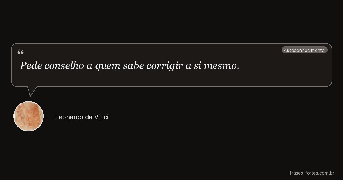 Frase de Leonardo da Vinci