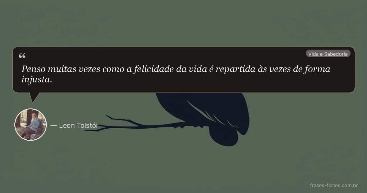 Frase de Leon Tolstói
