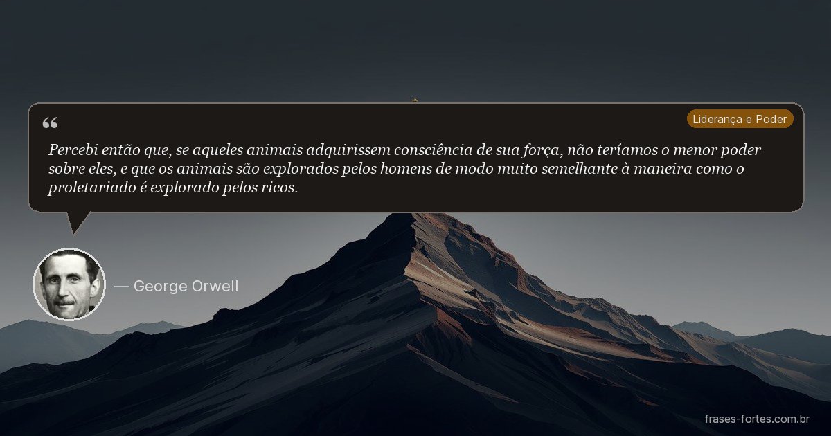 Frase de George Orwell