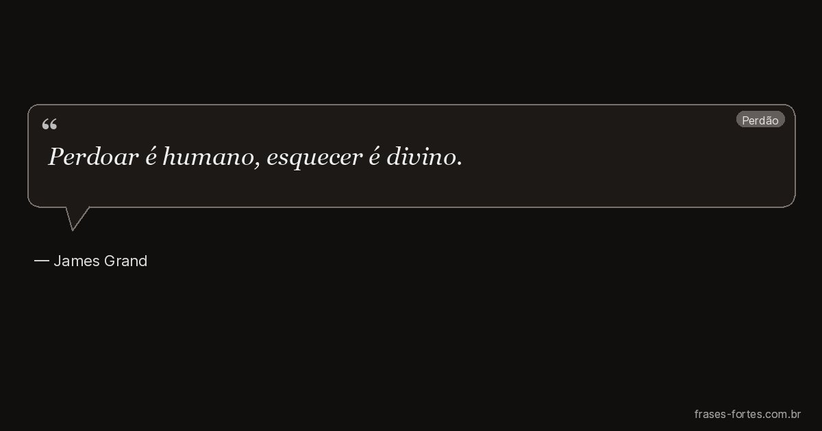 Frase de James Grand