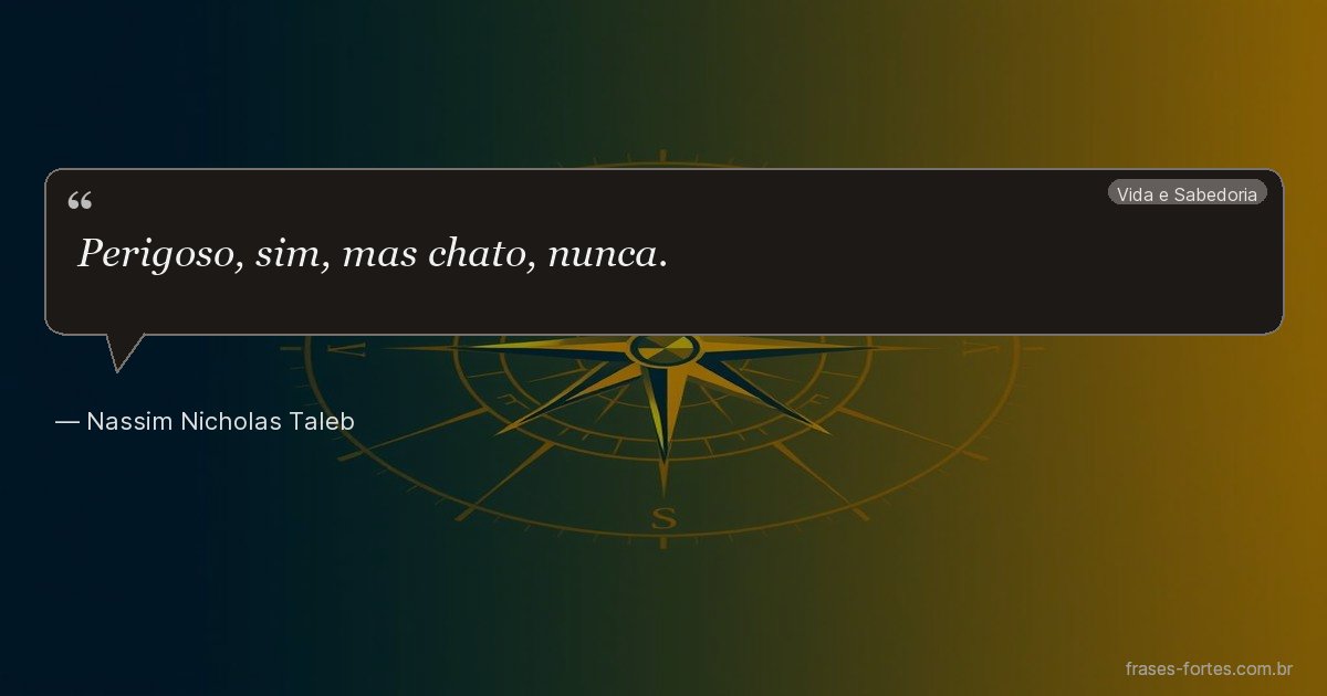 Frase de Nassim Nicholas Taleb