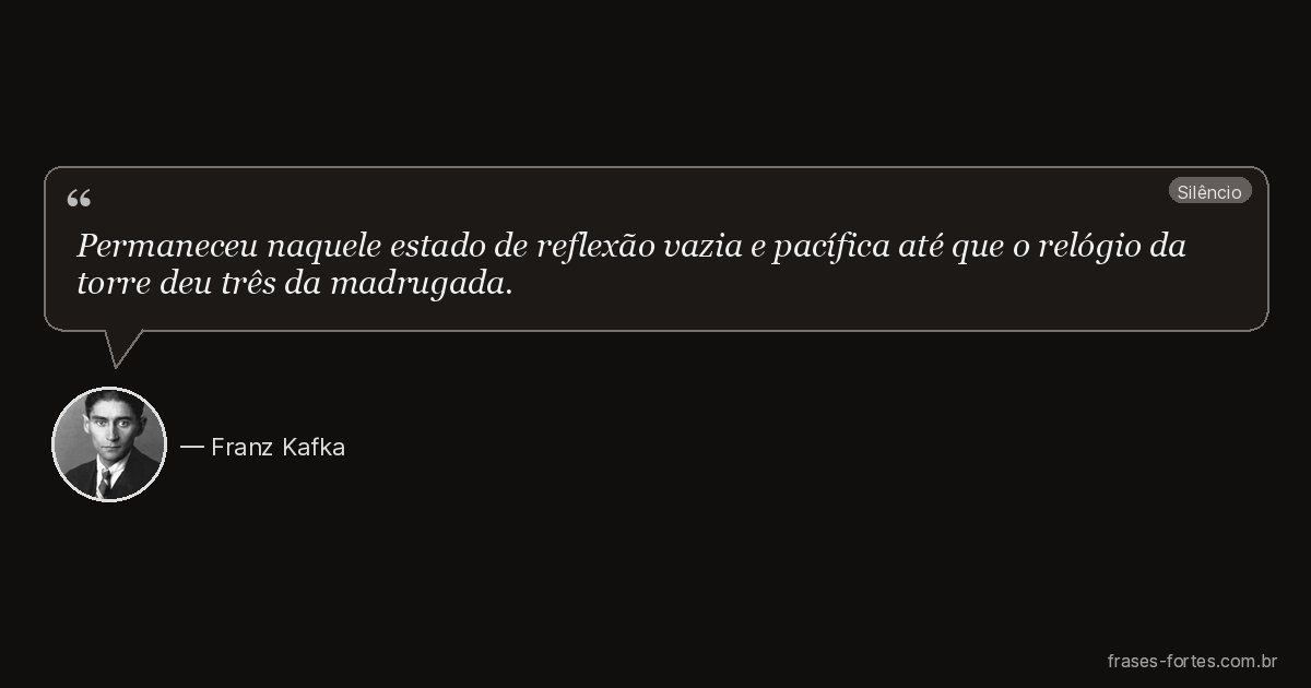 Frase de Franz Kafka