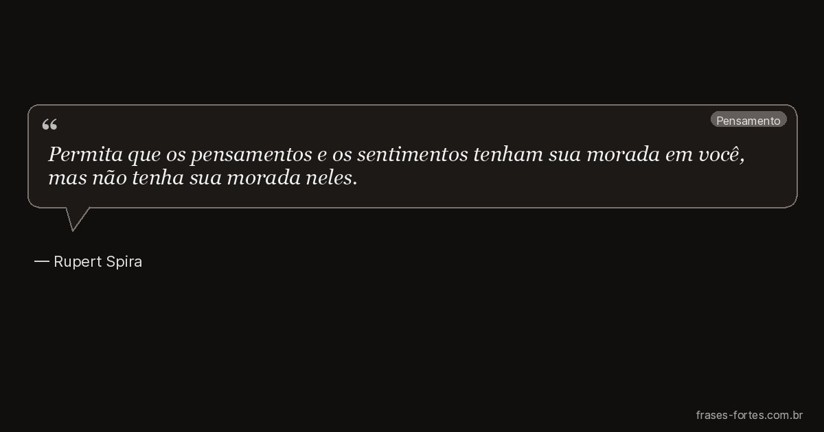 Frase de Rupert Spira