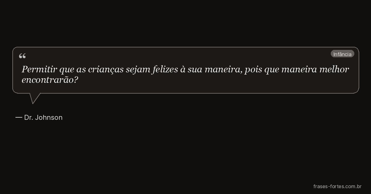 Frase de Dr. Johnson