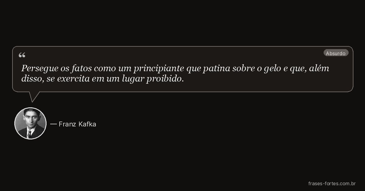 Frase de Franz Kafka