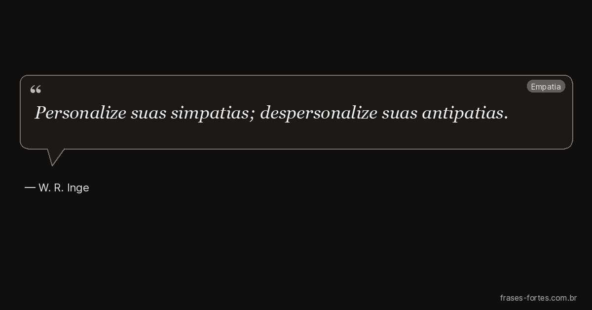 Frase de W. R. Inge