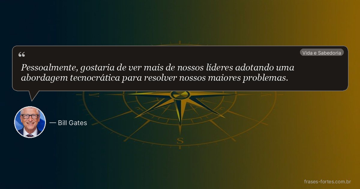 Frase de Bill Gates