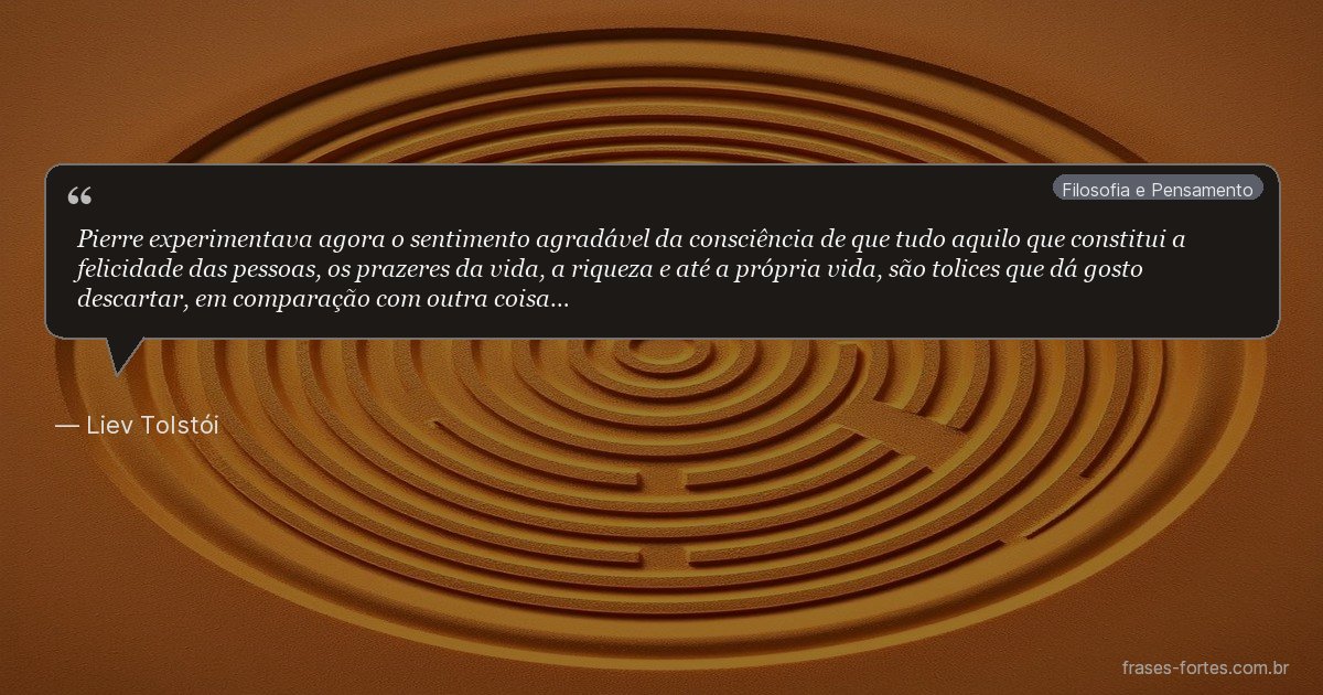 Frase de Liev Tolstói