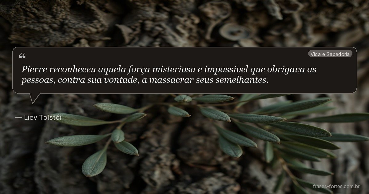 Frase de Liev Tolstói