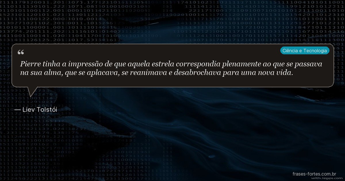 Frase de Liev Tolstói