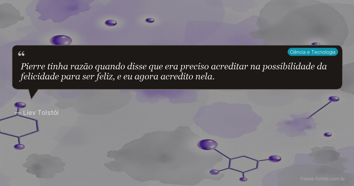 Frase de Liev Tolstói