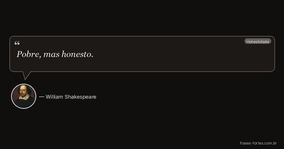 Frase de William Shakespeare