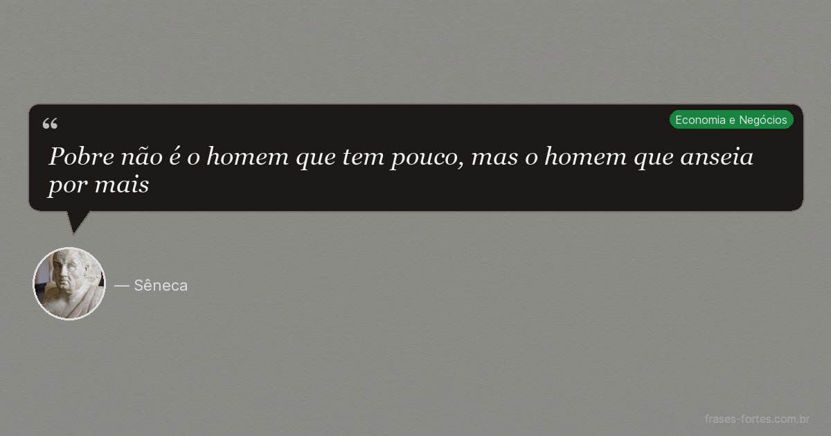 Frase de Sêneca