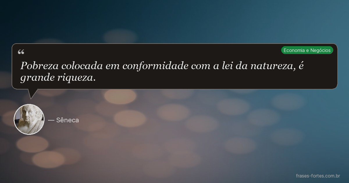 Frase de Sêneca