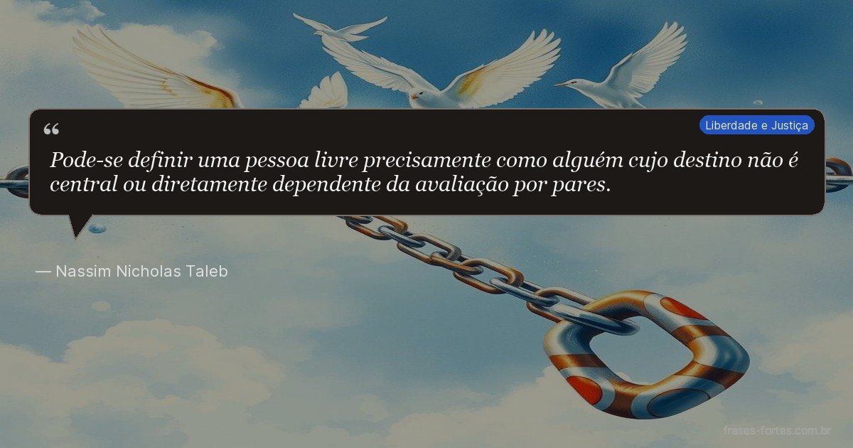 Frase de Nassim Nicholas Taleb