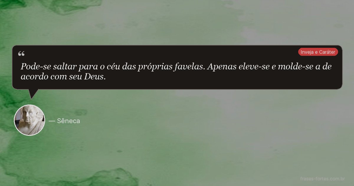 Frase de Sêneca