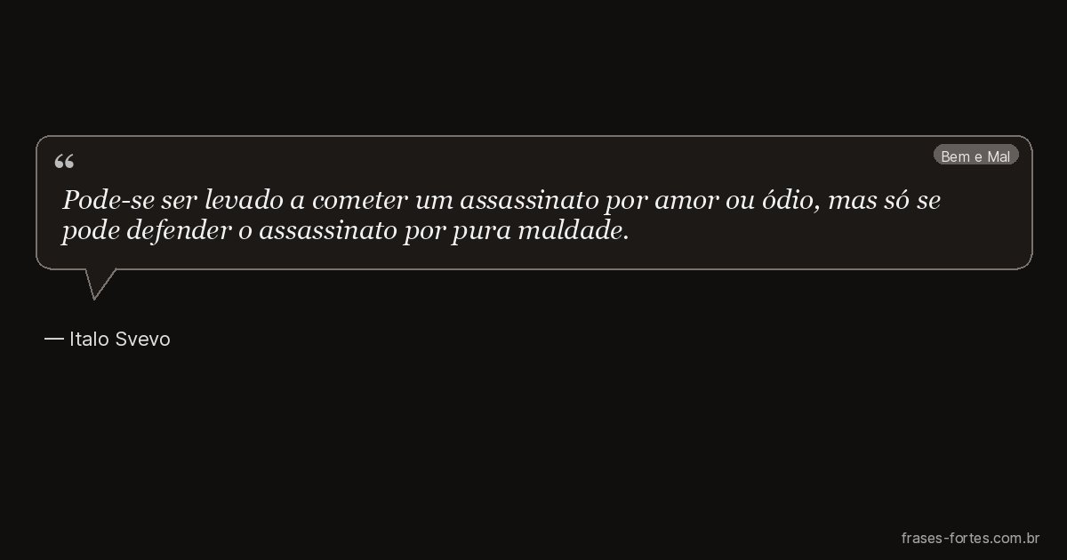 Frase de Italo Svevo