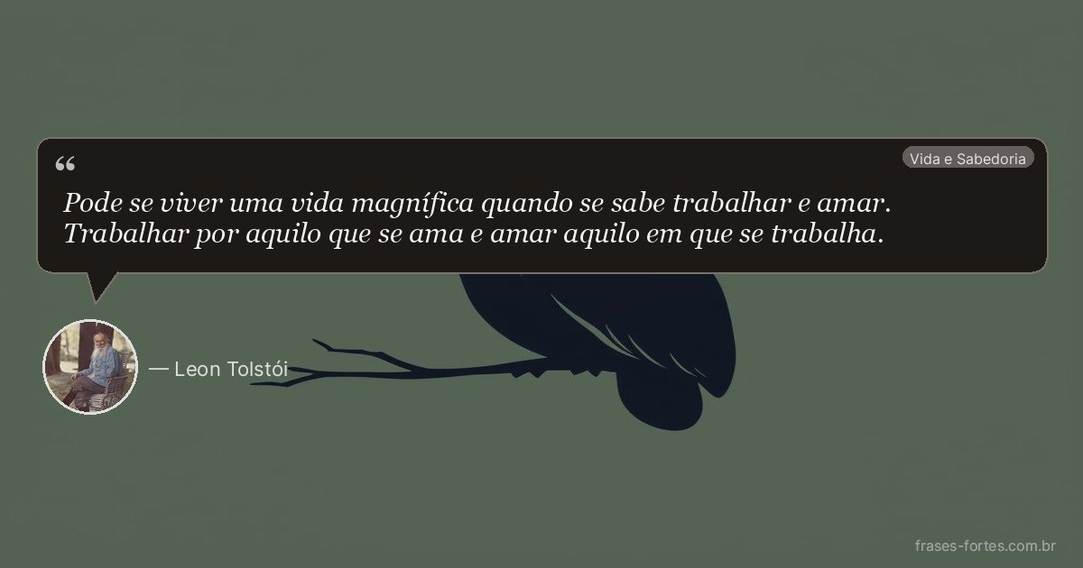 Frase de Leon Tolstói