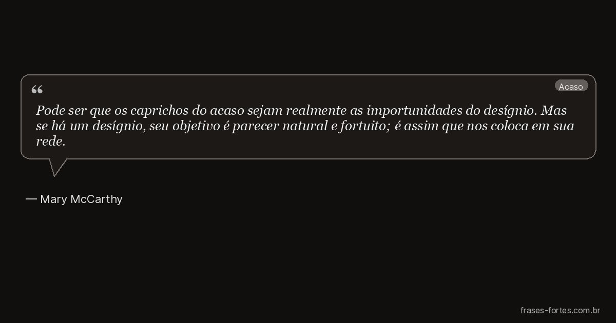 Frase de Mary McCarthy