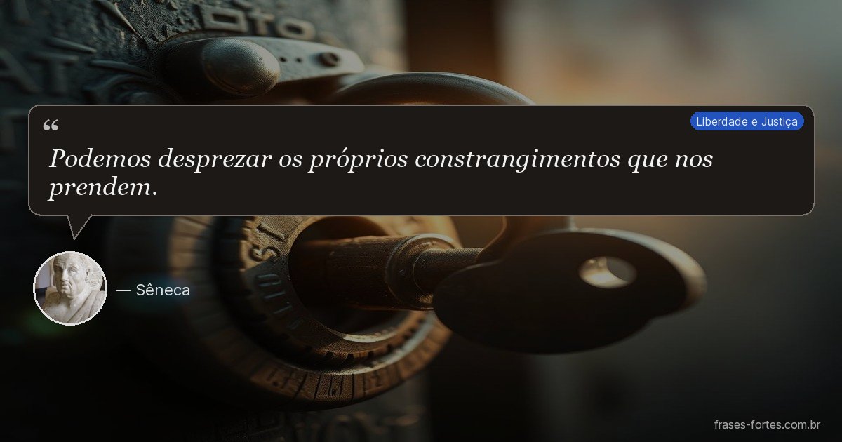Frase de Sêneca