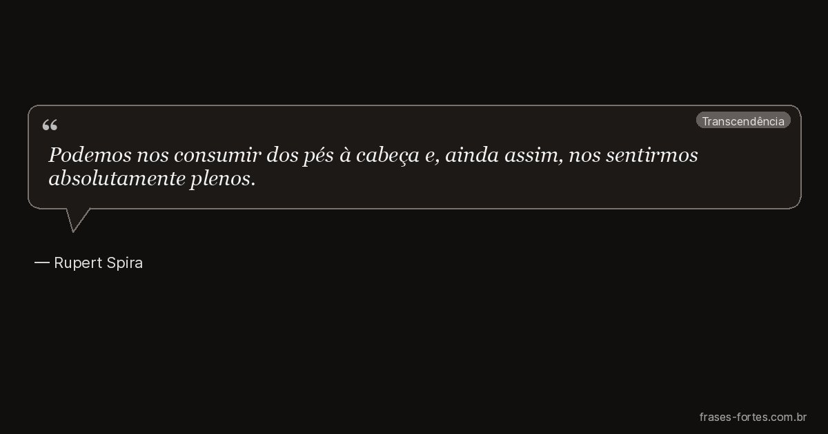 Frase de Rupert Spira
