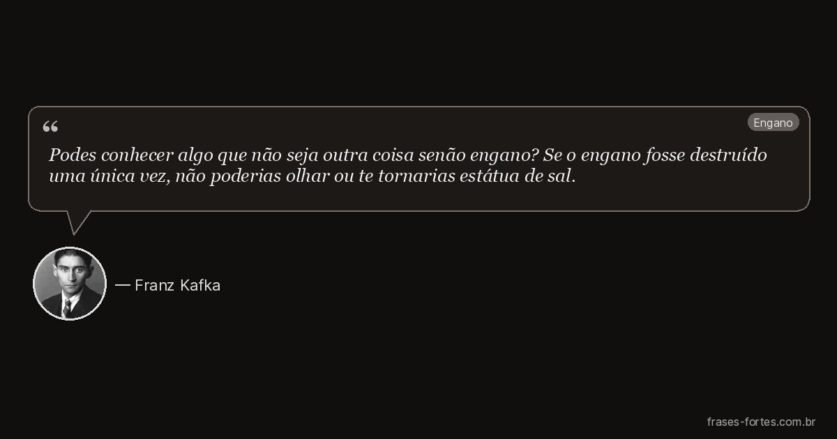 Frase de Franz Kafka