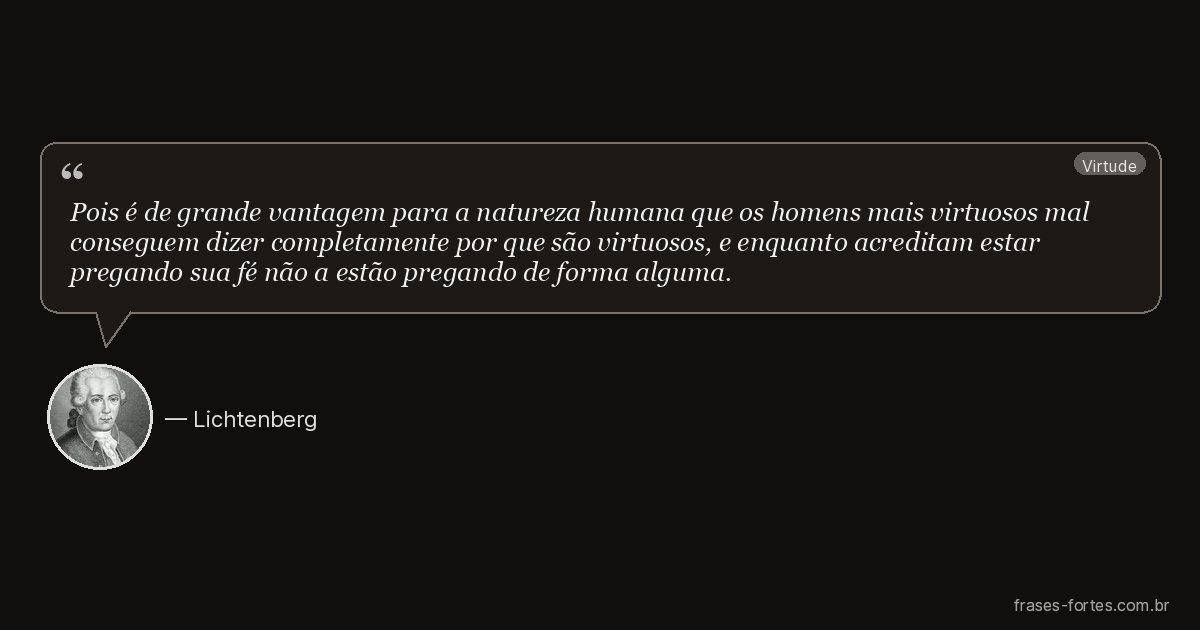 Frase de Lichtenberg